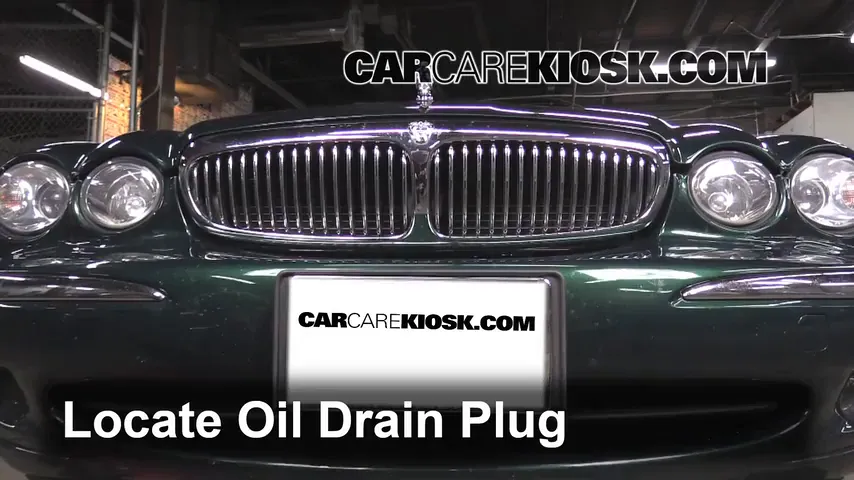 2005 Jaguar X-Type 3.0L V6 Sedan Huile Changer l'huile et le filtre à huile